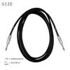 Guitar Connecting Cable Straight 6.35mm Male Jack Stereo Audios Interconnect Cord for Electric Guitar, Bass, Mandolin