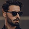 Classic Vintage Style Sunglasses Men Women Brand Designer Retro Round Colorful Lens Vintage Sun Glasses UV400 Eyewear