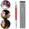 Efficient Welders Pencil with 12 Streak Refills Reliable Tool for Marking In Tight Spaces and High Temperatures