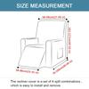 4Pc Printed Stretch Recliner Chair Cover Armchair Slipcovers All-Inclusive Recliner Sofa Cover For Living Room Office Home Decor