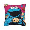 Pillow Cover Cookies Monsters  Vintage Pillow Case For Sofa Home Decor Pillowcases