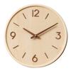 Modern Wooden Silent Art Wall Clocks Simple Wood Grain Bedroom Clocks Luxury Multifunctional Entrance Hall Home Accessories