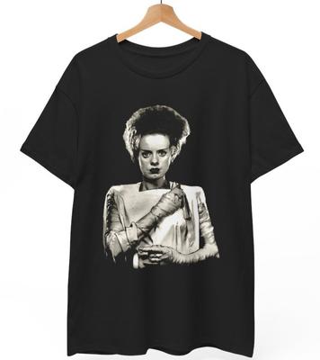 The Bride of Frankenstein T Shirt, FRANKENSTEIN Horror Monster Movie Unisex Tee Unisex T-Shirt
