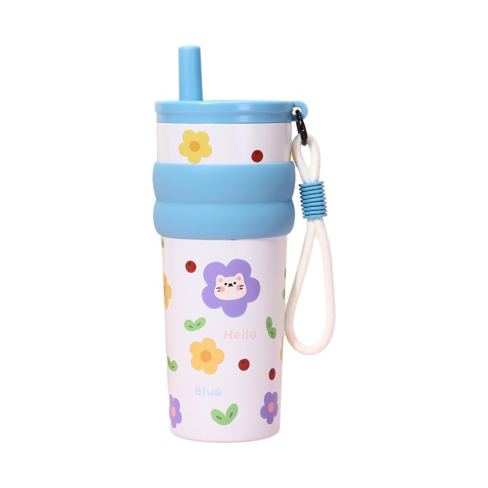 Stainless Steel Insulation Cup High-Capacity Vacuum Flask Portable Vacuum Cup  Travel