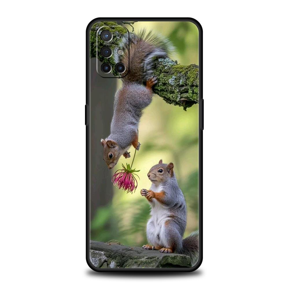 

Case For OnePlus 15 13 12 11 10 9 8 7T Pro 13T 13R 12R 10R 9RT 8T Nord 2T CE 2 3 5G Lite Cover Cartoon Animal Bear Fox Squirrel Nord CE 3 Lite