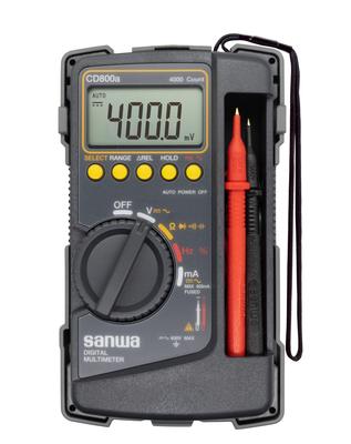 Sanwa Elektrický merač SANWA Digitálny multimeter s ochranným krytom CD800A