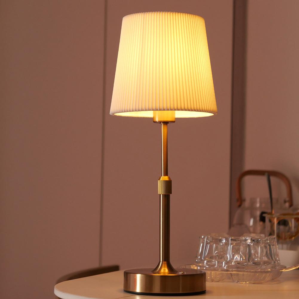 Bedside Dining Room Lamp USB Rechargeable 5200mAh Night Light Touch Control Portable Cordless Table Lamp for Bedroom Bar Balcony