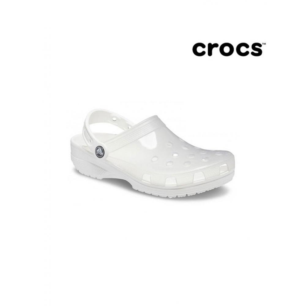 Crocs Common Classic Clear Clog White 206908 100