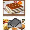 Rectangle Baking Pan Cookie Biscuit Pastry Stainless Steel Baking Oven Tray with Non-Stick Coating for Home and Professional Use