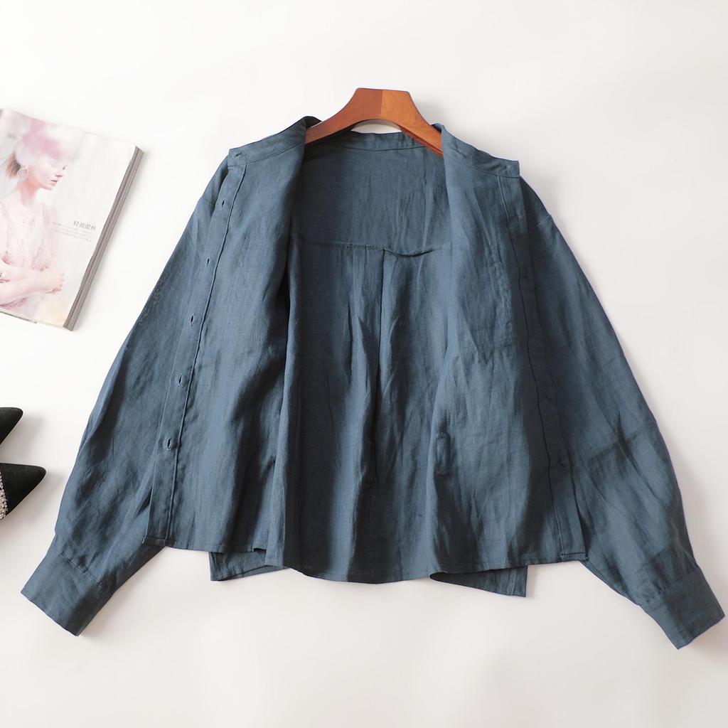 Autumn Long Sleeve Mid-Length Women's Shirt