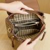 Korean New Light Luxury Textured Bag Fashionable Crossbody Small Square Bag Versatile Women's Leather Pattern One Shoulder Handbag