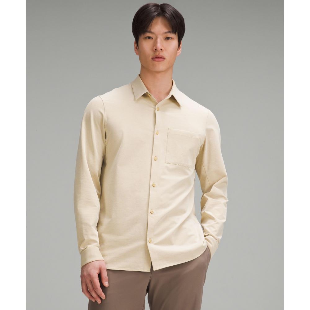 

Lululemon Commission Long Sleeve Shirt Pocket Trench White XXL