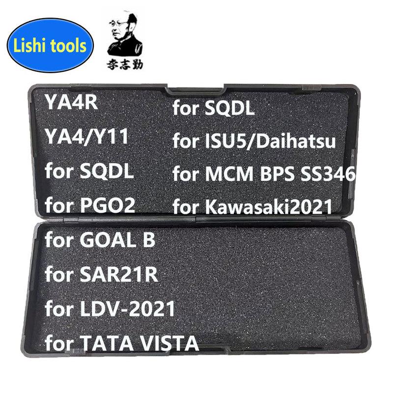 

Lishi Tool 2 in 1 YA4/Y11 YA4R for Kawasaki SAR21R PGO2 SQDL ISU5/Daihatsu LDV- for TATA VISTA MCM BPS SS346 GOAL B for ISU5 Daihatsu