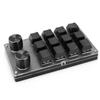 12 Key 2 Knob Programming Macro  Knob Keyboard Bluetooth-Compatible/Wired Red Switches for Gamers/Designers/Video Editor