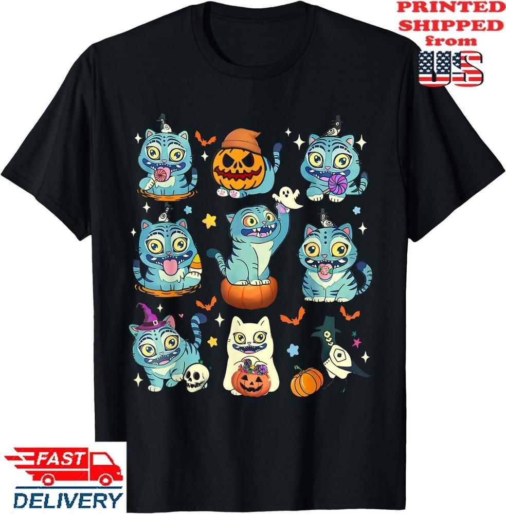 

Derpy Tiger and Sussie Bird Halloween Adult T-Shirt, Unisex Tee Unisex T-Shirt XXXXL