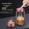 Portable Large Capacity Stainless Steel Thermos Pot: Insulated Stewing Kettle and Lunch Box for Office Women