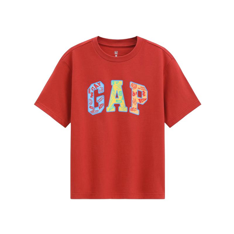 GAP Kids  2026 Spring Logo Print Short Sleeve T-Shirt 160/76