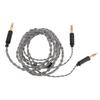 3.5mm to Dual 3.5mm Cable 3.9FT 4 Strand Silver Plated Copper Core Cord Headphone Replacement Cable for Beyerdynamic T1