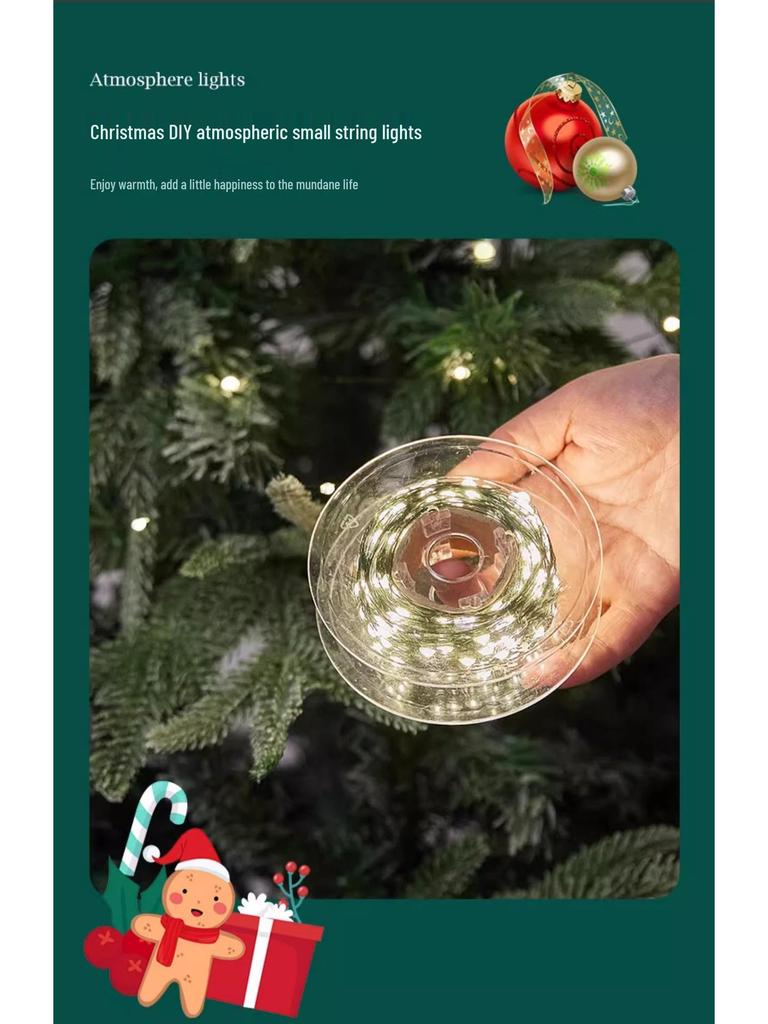 Remote Controlled LED Star String Lights – USB Copper Wire Fairy Lights for Christmas & Festive Decoration