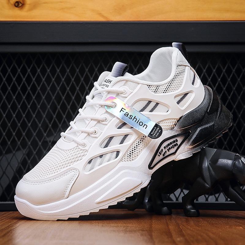 Μόδα Καλοκαίρι Νέα Ανδρικά Αθλητικά Παπούτσια με Αερόσολα Ελαφριά Αναπνέοντα Αντιοσμητικά Αθλητικά Παπούτσια για Τρέξιμο Παπούτσια για Περίπατο Zapatillas