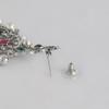 Oxidised Silver Polish Earrings, Silver Pearl Jewelry, Handmade Earring, Women Fashion Earrings