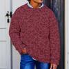 Men's Casual Long Sleeve Button Down Shirt with Leopard Print for Spring and Fall