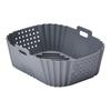 Silicone Air Fryer Liners for Ninja SL400UK Non-Stick Baking Tray Reusable Air Fryer Basket Kitchen Cooking Accessory