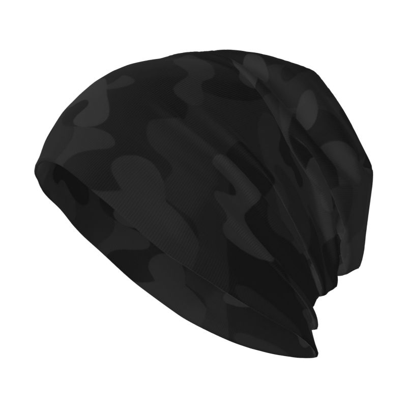 Tiger Stripe Camouflage Military Camo Slouchy Beanie Hats for Men Women Autumn Winter Warm Knit Hat Bonnet Cap Skullies Beanies