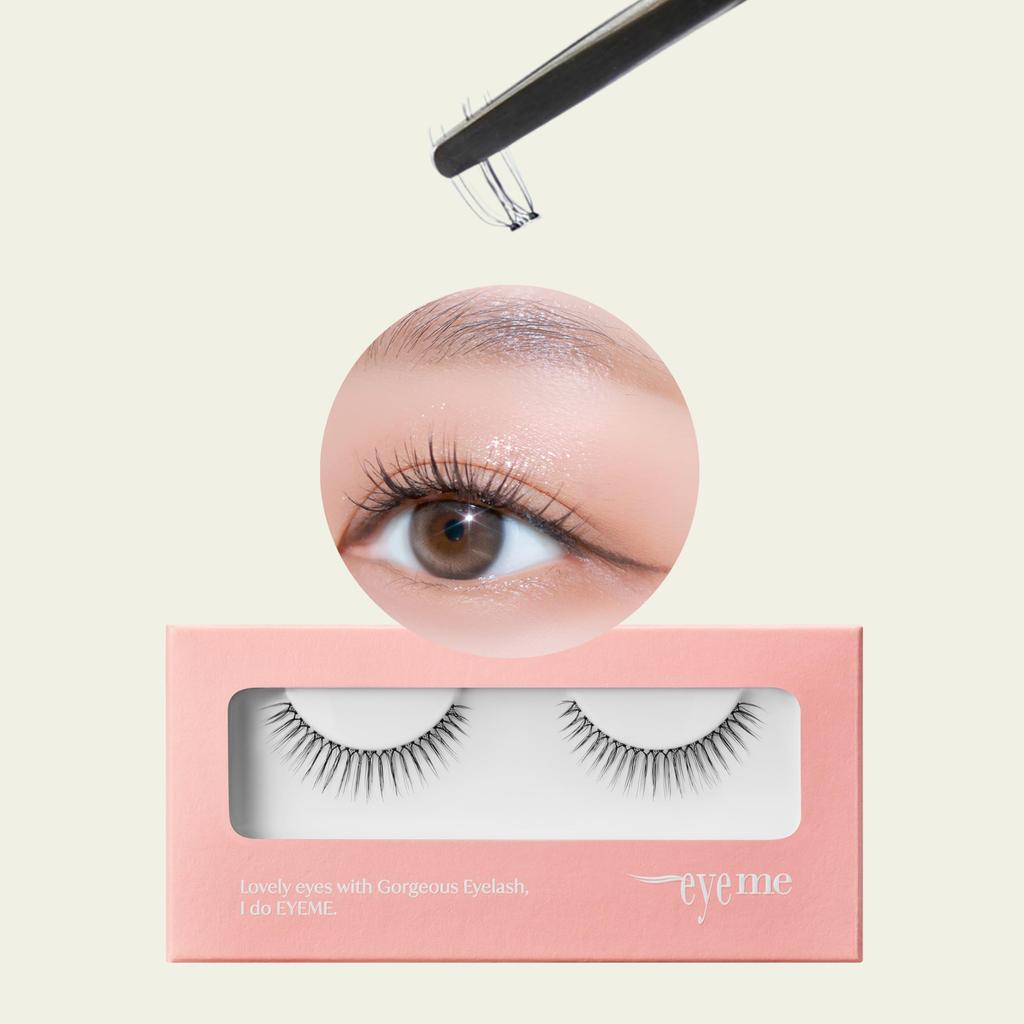 Picasso eyeme Cutting Eyelash of Bundled False Eyelashes Fluffy DIY 3D Idol Lash Various Lengths for Partial Use Authentic Korean Cosmetics NO.W36