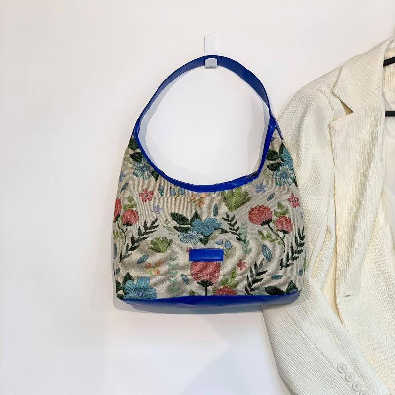 One-shoulder Handbag for Women's Popular Casual New Large Capacity Korean Version Commuting Casual Simple Tote Bag for Women