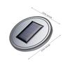 Solar Rechargeable Night Glow Car Cup Pad LED Light Auto on Off Vibration Sensor Green Cup Holder Mat Bottle Coaster Car