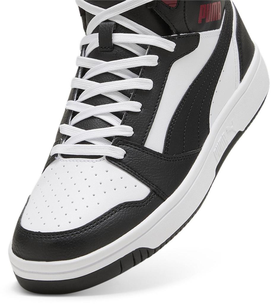 Puma Rebound V6 Sneakers (392326) White/black/intense Red