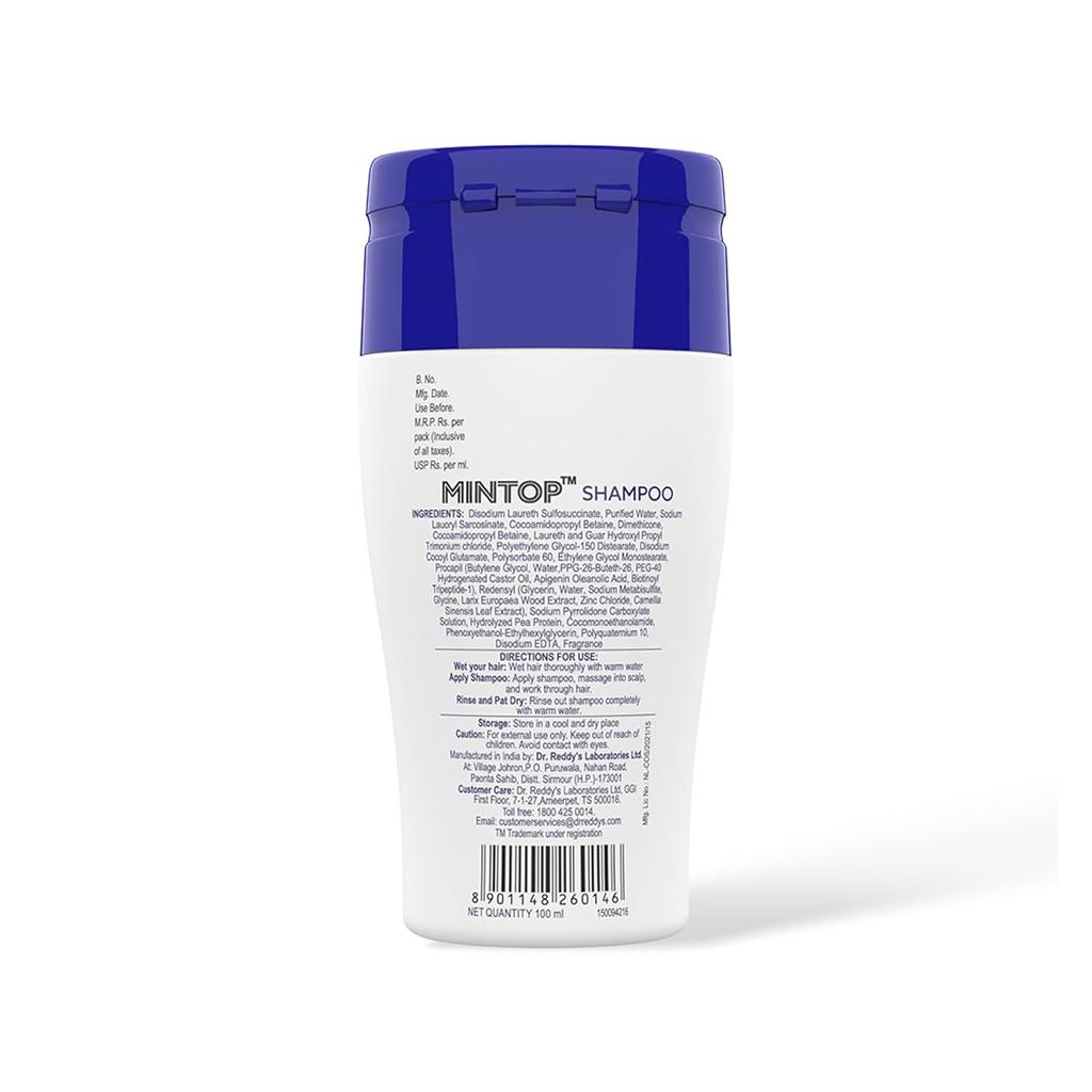 Mintop Pro Šampón Na Kontrolu Vypadávania Vlasov 100 ml Balenie 2 ks S Procapilom A Redensylom Posilňujúci Vlasy