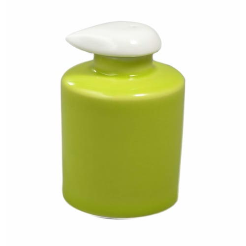 Toyo Ceramics Soy Sauce Dispenser, Yellow-Green, 150cc, Stops Accurately