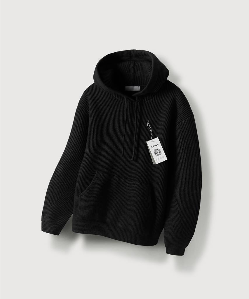 MOOD INSIDE Washable Niju Hooded Knit_4 Colors