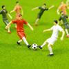 10pcs 1/75 1/50 Scale Football Player Model Colorful Football Sports People