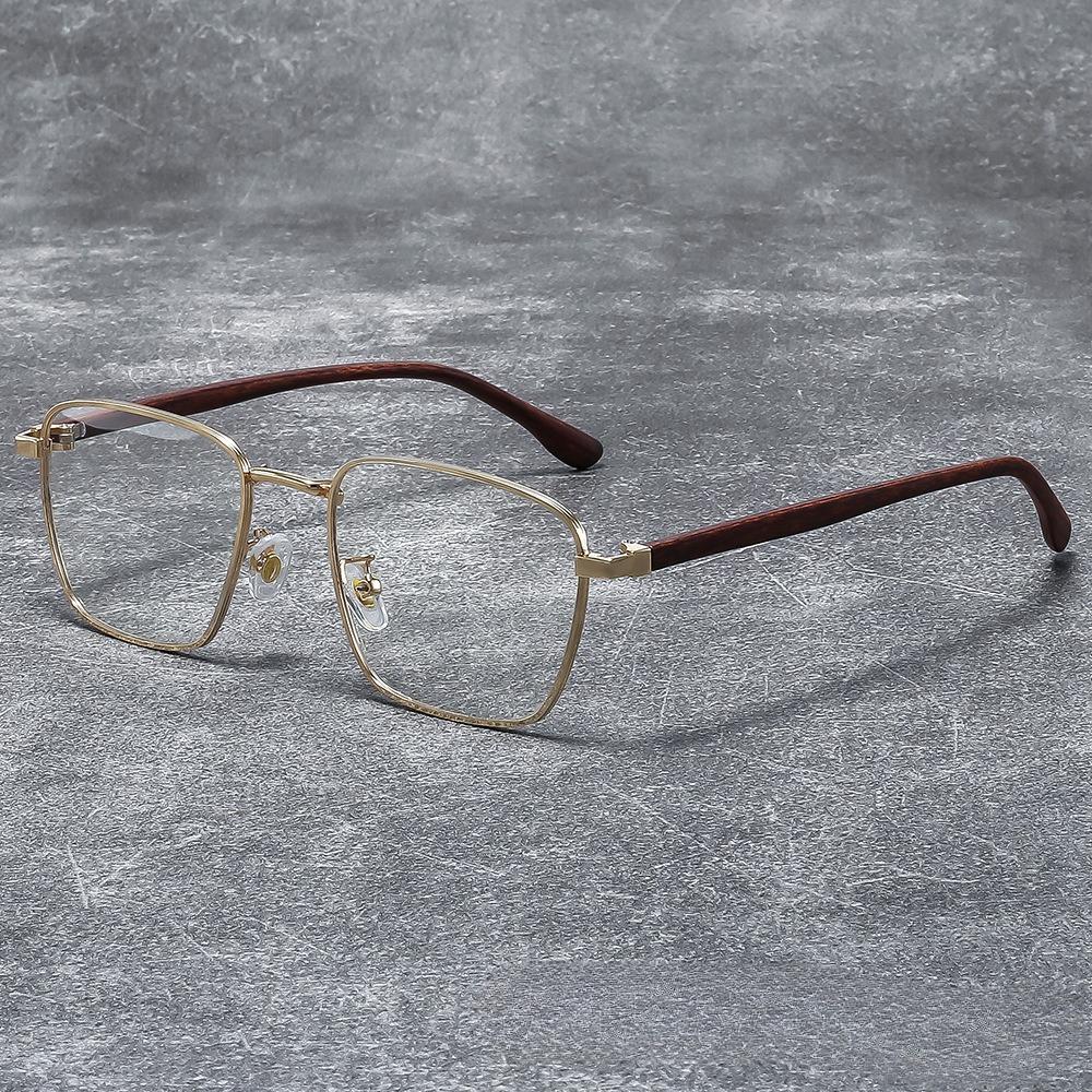 High End Wood Grain Series Reading Glasses 0 1.0 1.5 2.0 2.5 3.0 HD Protective Goggles Silicone Nose Pad Anti Blue Light Glasses