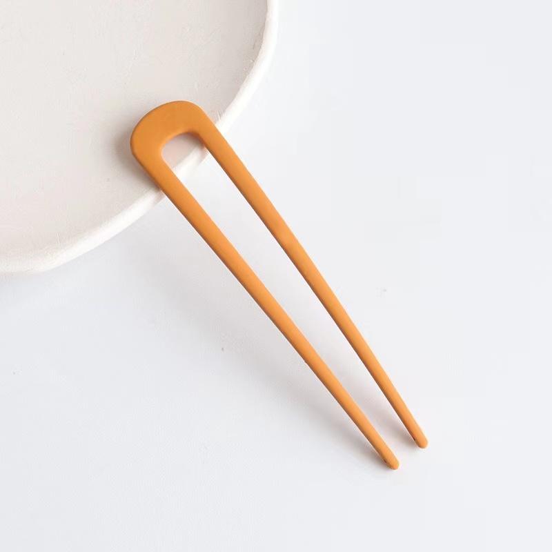 Simple U Shape Hair Clips Pins for Women Girls Hair Sticks Bride Hair Styling Accessories Sliver Gold Metal Hairpins Barrettes