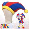 Kawaii La Serie Amazing Digital Circus Cappello Personaggio Cartone Animato Carino Creatività Cappello per Performance sul Palco Prop Cosplay Forniture