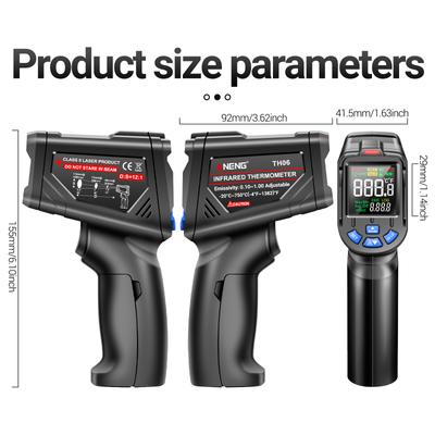 Infrared Thermometer Meter,Hand-held Heat Temperature Meter for Cooking, Pizza Oven, Grills & Engine,Not for Human