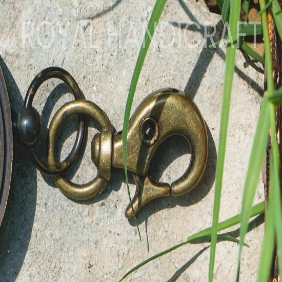 Bussola militare regalo per bussola tascabile per boy scout in ottone massiccio