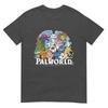 Palworld Vollständiges Charakter-Gruppenporträt Videospiel T-Shirt