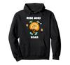 Rise and Roar Cute and Funny Alarm Clock Design Gift Hoodie