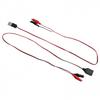 USB Male Female Power Cord 60CM with For Alligator Clips for DC Current