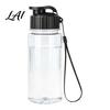 Outdoor Camping Water Bottle Sports Bottle with Flip Lid And Lanyard Portable Leak-proof PET Everyday Hydration Cup Lightweight Fitness Jug,