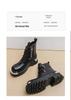 Men's Retro British Style High-Top Martin Boots - Autumn/Winter Thick-Soled Fashionable Large Size Shoes