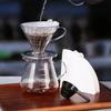 Pour Over Coffee Dripper Set 600ml Glass  Server V02 Funnel Drip Maker Brew Cup Coffee Set with  Filter Paper