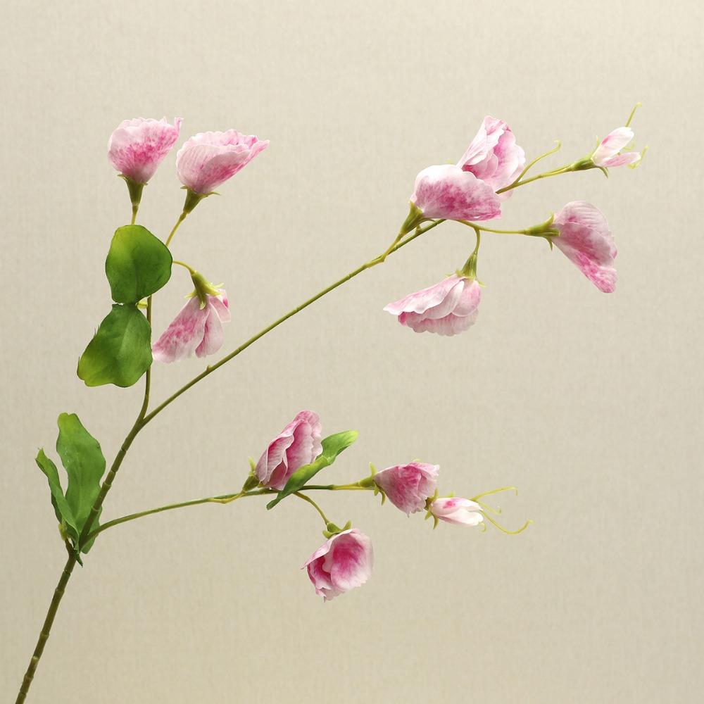 Faux Silk Fake Flowers Arrangement Long Stem Artificial Flowers  Photography Props