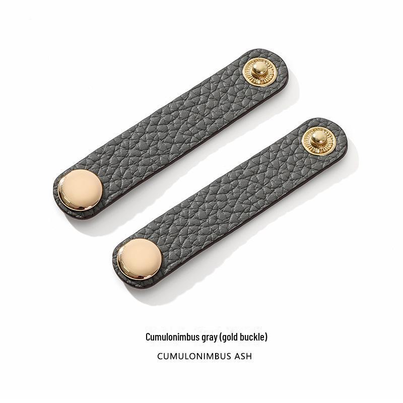 Mahuangshi D-55 Leather Bag with Adjustable Lindy Mini19 Shoulder Strap and Buckle.