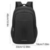 Large Capacity Student School Bags Solid Color Men Laptop Backpack Men Business Backpack  Sports